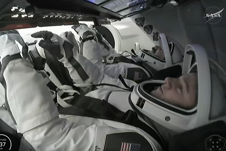 Two astronauts